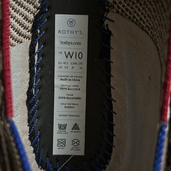 Rothy's The Loafer in Mocha Spot Size 10 / pristine - Picture 5 of 6